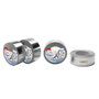 Geko Cinta de aluminio Alutape 30 micras 50 mm x 50 m