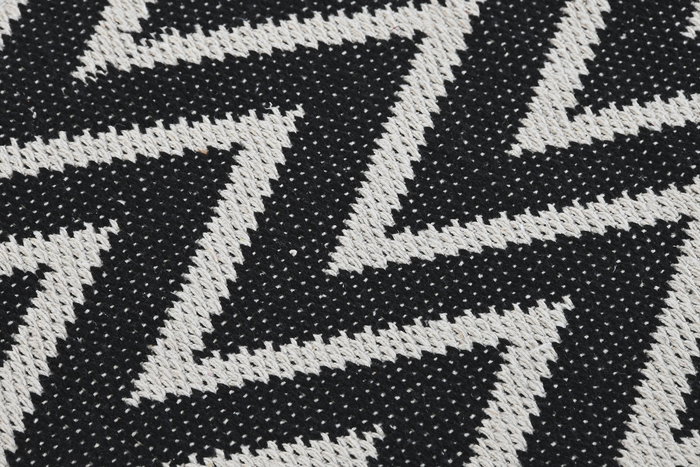 DKD Home Decor Alfombra Bicolor 240 x 60 cm Algodón y Poliéster (2 Unidades)