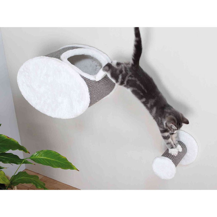 Rascador para Gatos Trixie Blanco Gris Ø 18 cm Rascador para Gatos Trixie Blanco Gris Ø 18 cm