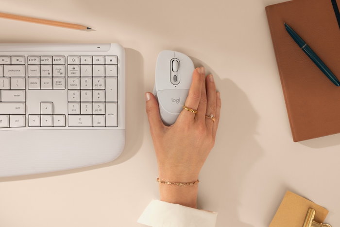 Logitech Signature Comfort Plus M850L Blanco