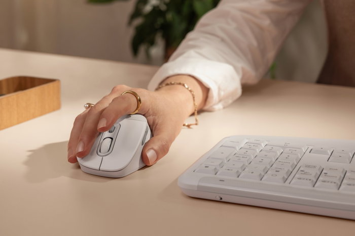 Logitech Signature Comfort Plus M850L Blanco