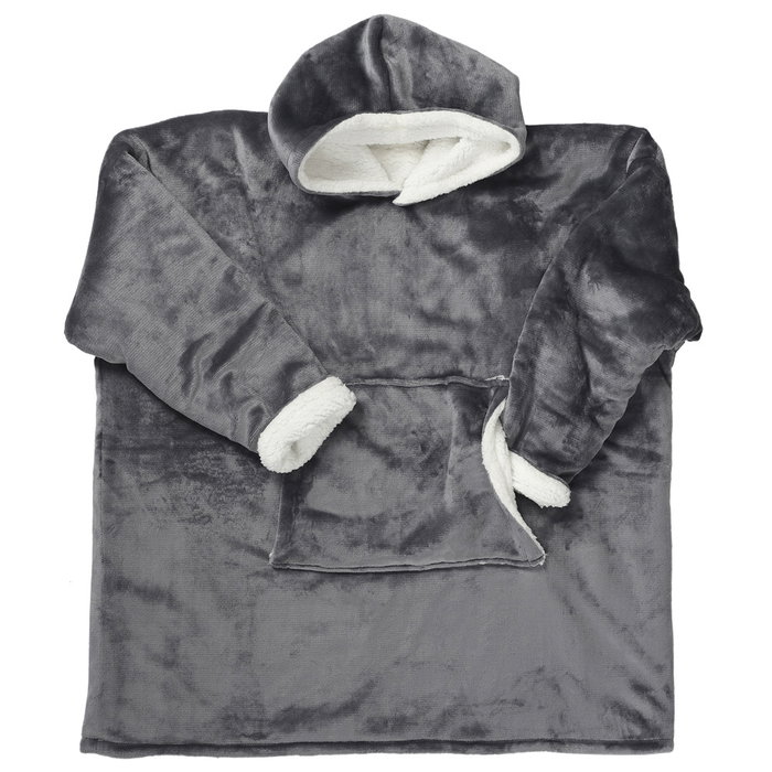 Home Deco Factory Sudadera con Bolsillo y Capucha SWEAT PLAID Home Deco Factory Sudadera con Bolsillo y Capucha SWEAT PLAID