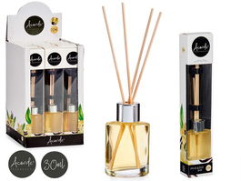 ACORDE Mikado Vainilla 30 ml - Ambientador con Varillas de Ratan para el Hogar, 4.4 x 7.5 x 2.9 cm (Set de 24)