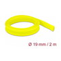 DeLOCK Funda trenzada estirable 2 m x 19 mm Amarillo