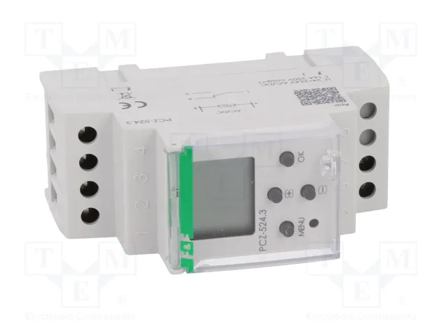 F&F Programador de tiempo PCZ-524 SPDT