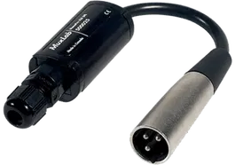 MUXLAB Cable Monopro Emisor XLR Macho a Bornero Transmisión 300m