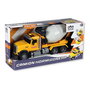 Camion hormigonera con luces y sonidos 35x18x12