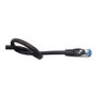 GoodConnections Cable de parcheo Cat.6A SmartFLEX HF 1,5m negro