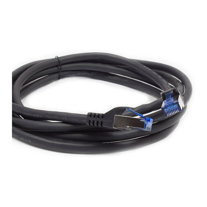 GoodConnections Cable de parcheo Cat.6A SmartFLEX HF 1,5m negro