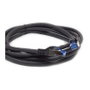 GoodConnections Cable de parcheo Cat.6A SmartFLEX HF 1,5m negro