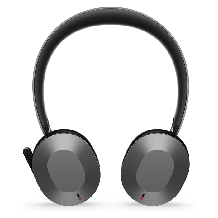 Lenovo 8550 Aura Edition Auriculares Inalámbricos con ANC Plegables USB-C para Teams Gris