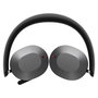 Lenovo 8550 Aura Edition Auriculares Inalámbricos con ANC Plegables USB-C para Teams Gris