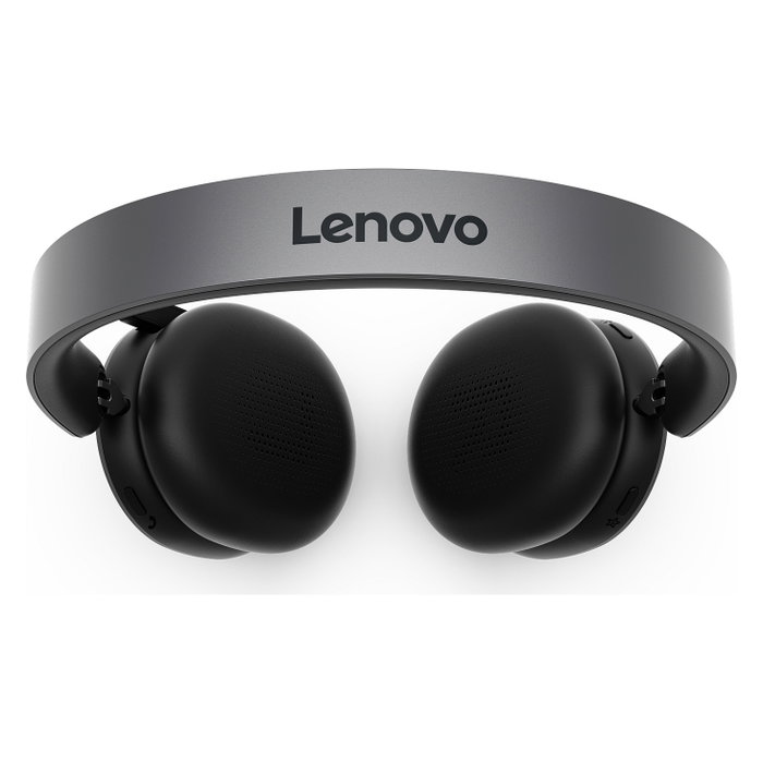 Lenovo 8550 Aura Edition Auriculares Inalámbricos con ANC Plegables USB-C para Teams Gris