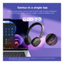 Lenovo 8550 Aura Edition Auriculares Inalámbricos con ANC Plegables USB-C para Teams Gris
