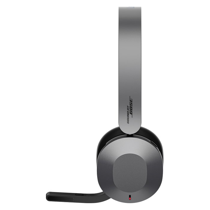 Lenovo 8550 Aura Edition Auriculares Inalámbricos con ANC Plegables USB-C para Teams Gris