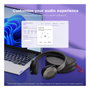 Lenovo 8550 Aura Edition Auriculares Inalámbricos con ANC Plegables USB-C para Teams Gris