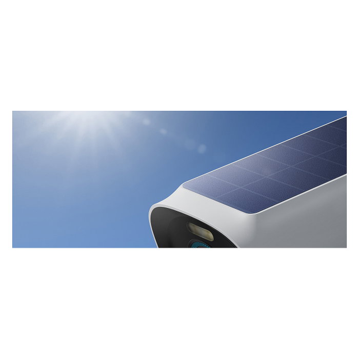 EUFY eufyCam 3 Kit de 2 Cámaras de Seguridad Exterior 4K con Panel Solar Integrado, Reconocimiento Facial, Almacenamiento Local 1TB SSD, Sin Cuotas Mensuales