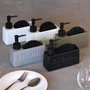 Versa Dispensador Estropajero Kitchen Blanco 16x15 cm (2 Unidades)