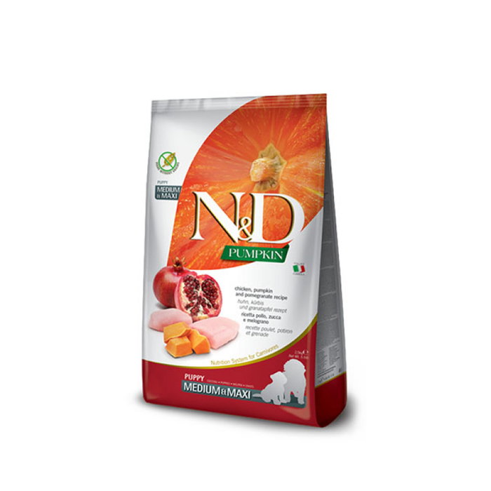 Farmina N&D Pumpkin Puppy Med/Maxi Pollo 12kg