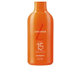 Lancaster Sun Beauty Silky Milk Protector Solar Corporal SPF15 - Loción de 400 ml para Bronceado Duradero