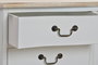 DKD Home Decor Cómoda de Madera Versalles3 Blanco y Natural