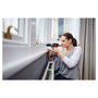 Black & Decker BCD001C1 Taladro Atornillador Percutor a Batería 18V 1.5Ah Ión-Litio, Sin Llave, 37Nm, 2 Velocidades, Luz LED, Negro/Rojo