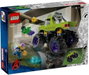 LEGO Marvel 76312 Camión de Hulk vs. Thanos con 2 Minifiguras