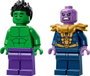 LEGO Marvel 76312 Camión de Hulk vs. Thanos con 2 Minifiguras
