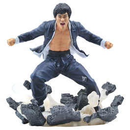 DIAMOND SELECT Estatua Bruce Lee - Bruce Lee Gallery 23cm PVC Escultura Rocco Tartamella Nelson X Asencio