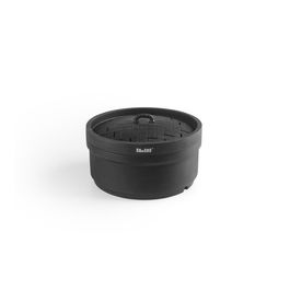 Ibili Vaporera de Silicona Apilable Ø18 x 9 cm, para Wok y Olla, Apta Lavavajillas, Ideal para Dim Sum o Gyozas al Vapor