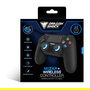 DragonShock Mizar+ Wireless Gamepad - Negro - Compatible con PS4, PC y Android - Bluetooth 5.0, USB Tipo-C, Retroiluminación LED Azul, Batería Recargable