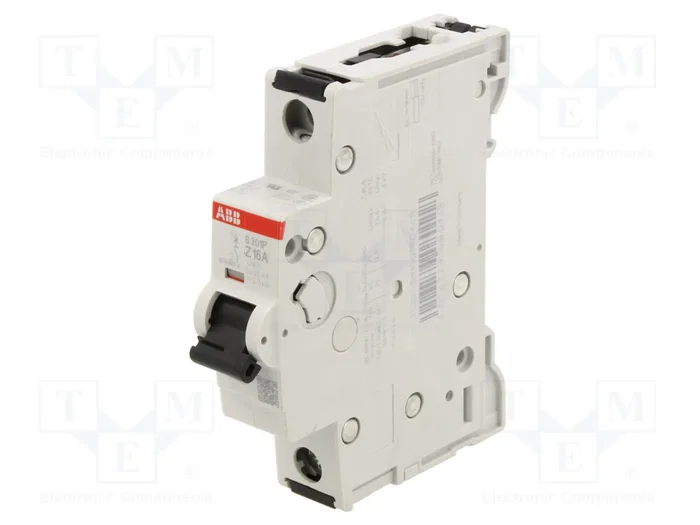 ABB S300P S301P-Z16 Interruptor magnetotérmico 16A 1 Polo ABB S300P S301P-Z16 Interruptor magnetotérmico 16A 1 Polo
