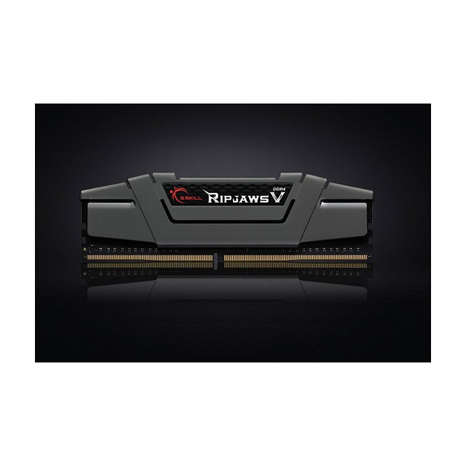 G.Skill 16GVGB Kit de Memoria RAM DDR4 de 16GB (2x8GB) 3200MHz CL16 RipjawsV Negro para PC/Servidor