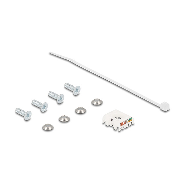 DeLOCK Conector RJ45 tipo-D empotrado Cat.6A STP IP66