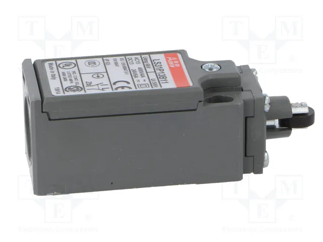 ABB Interruptor de fin de carrera con roldana de plástico Ø11mm 10A