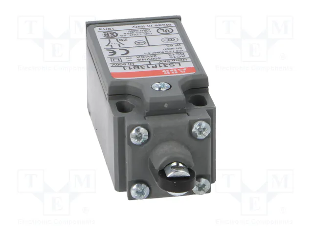 ABB Interruptor de fin de carrera con roldana de plástico Ø11mm 10A