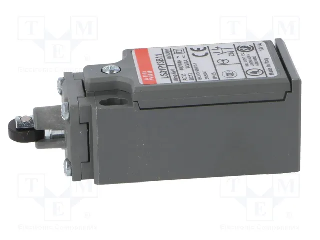 ABB Interruptor de fin de carrera con roldana de plástico Ø11mm 10A