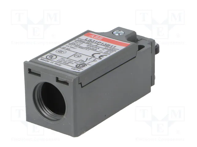 ABB Interruptor de fin de carrera con roldana de plástico Ø11mm 10A