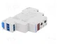 NOVATEK ELECTRO Relé de tiempo REV-114 24VDC DPDT