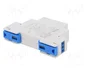 NOVATEK ELECTRO Relé de tiempo REV-114 24VDC DPDT