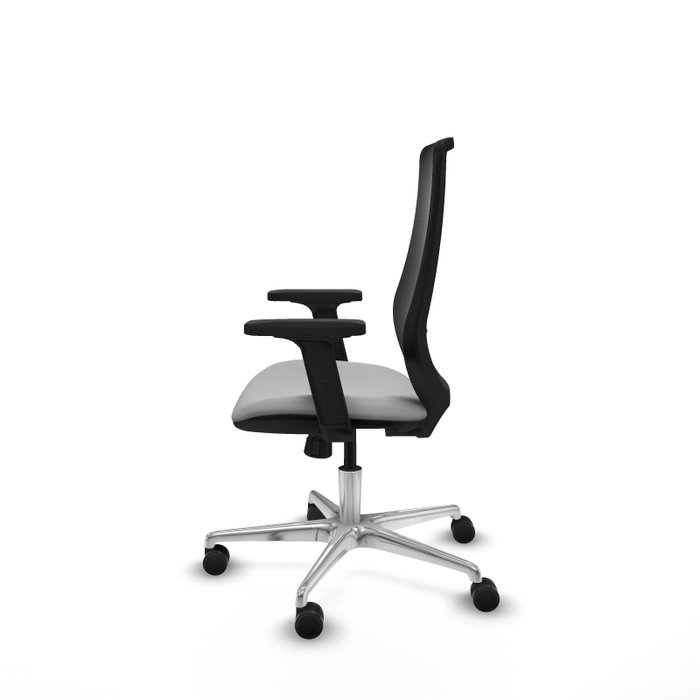 PIQUERAS Y CRESPO Silla de oficina Mardos con mecanismo Sincro, Gris claro y Negro PIQUERAS Y CRESPO Silla de oficina Mardos con mecanismo Sincro, Gris claro y Negro