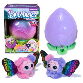 Spin Master Hatchimals Bloomables - Puppyfly, Juguete interactivo para coleccionar