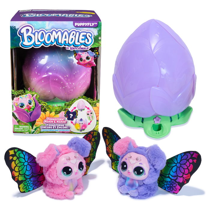 Spin Master Hatchimals Bloomables - Puppyfly, Juguete interactivo para coleccionar Spin Master Hatchimals Bloomables - Puppyfly, Juguete interactivo para coleccionar