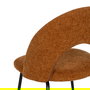 Silla Marrón Tejido-Metal Contract 49 X 60 X 81 cm (Set de 4)