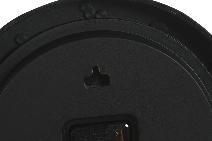 DKD Home Decor Reloj de Pared Basico Natural Blanco 4 x 30 x 30 cm