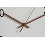 DKD Home Decor Pack de 2 Relojes de Pared Silenciosos de PVC en Colores Surtidos