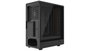 Krux Heliora Midi Tower Negra con Acabado de Madera