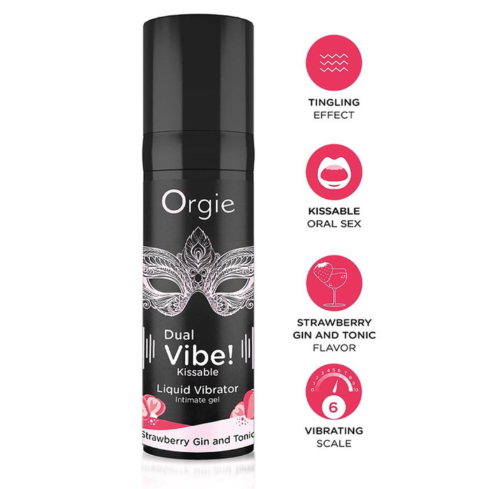 Lubricante Orgie 15 ml Fresa Vibrador