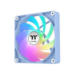 Thermaltake CT140 140mm Reverse ARGB Sync Ventilador PWM para PC, 9 LEDs, Azul Hortensia, Pack de 2, 500-1800 RPM