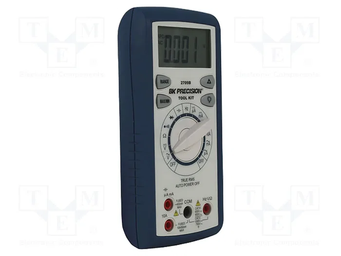 B&K PRECISION BK2709B Multímetro Digital True RMS LCD B&K PRECISION BK2709B Multímetro Digital True RMS LCD